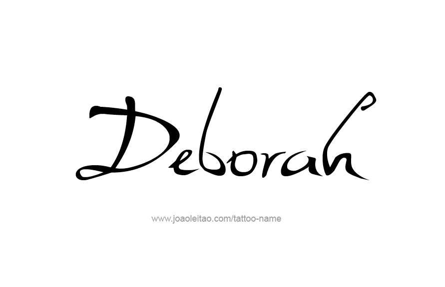 Tattoo Design Name Deborah   