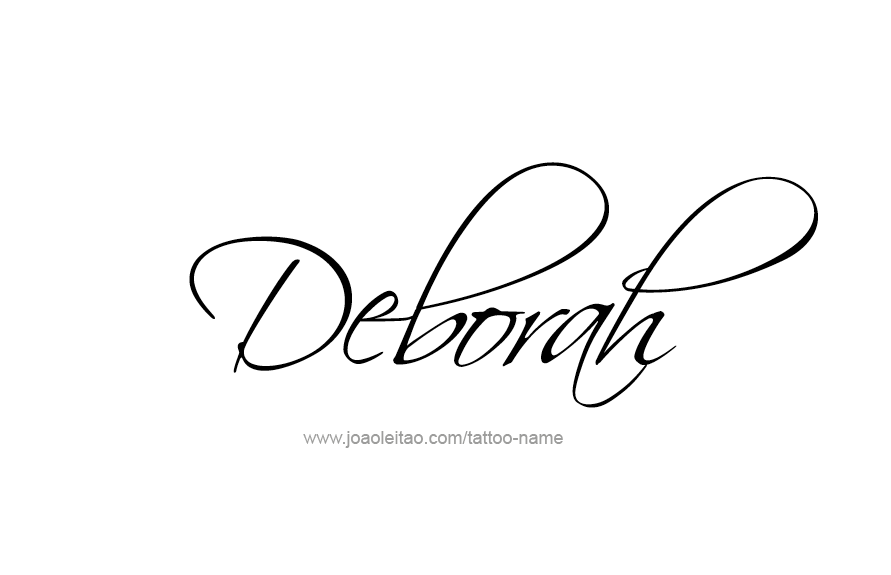 Tattoo Design Name Deborah   