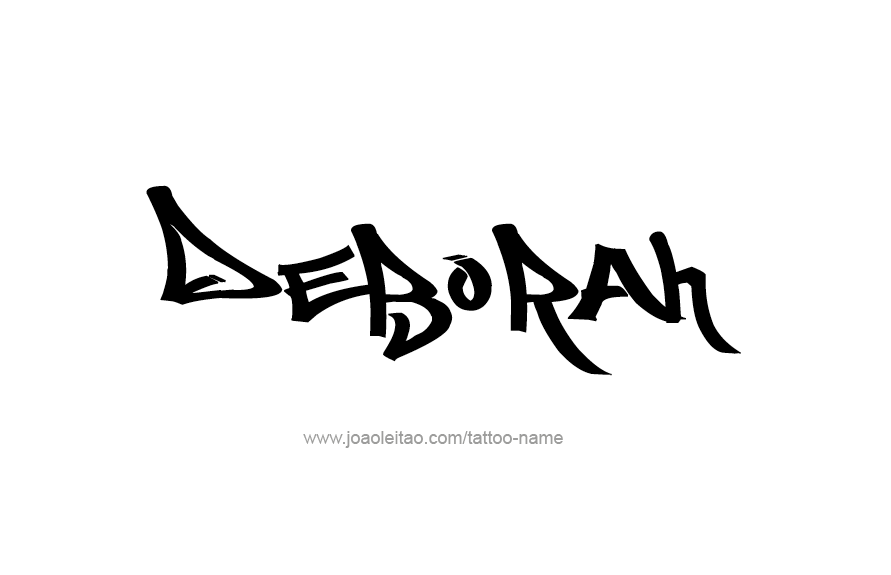 Tattoo Design Name Deborah   