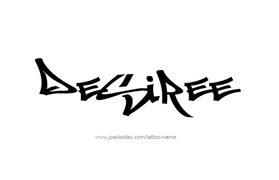 Tattoo Design Name Desiree   