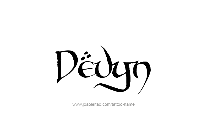 Tattoo Design Name Devyn   