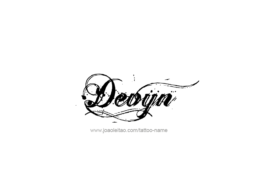 Tattoo Design Name Devyn   