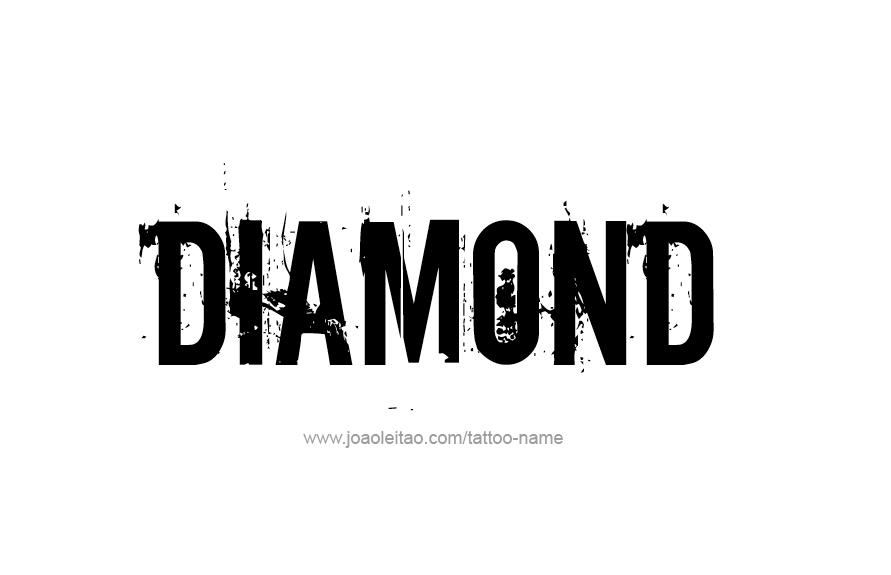 Tattoo Design Name Diamond   