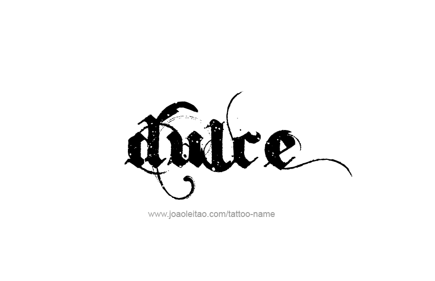 Tattoo Design Name Dulce   