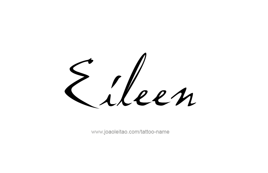 Tattoo Design Name Eileen   