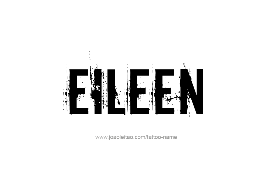 Tattoo Design Name Eileen   