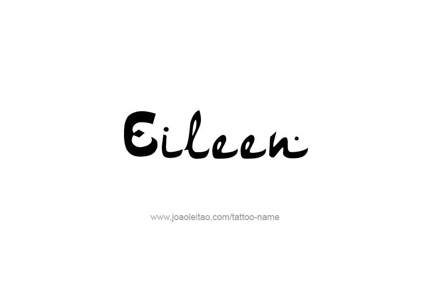 Tattoo Design Name Eileen   