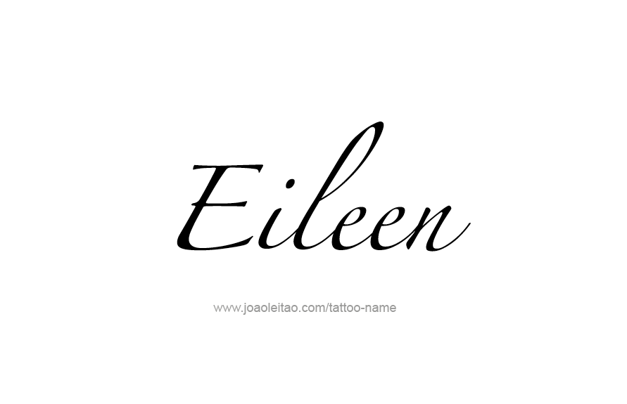 Tattoo Design Name Eileen   