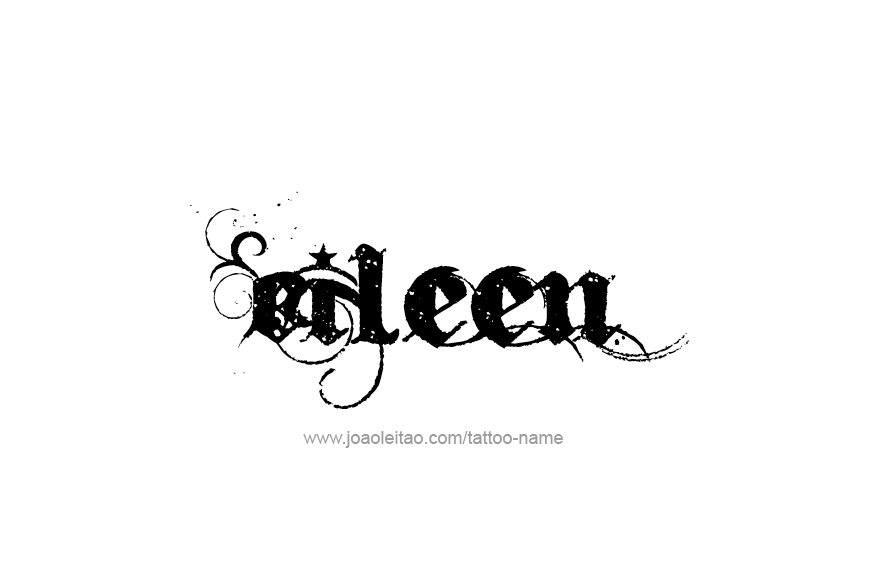 Tattoo Design Name Eileen   