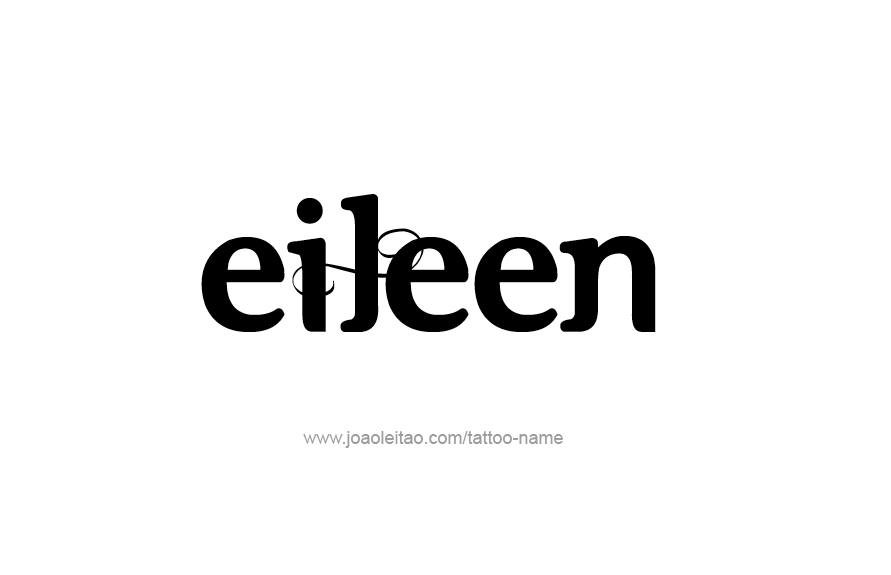 Tattoo Design Name Eileen   