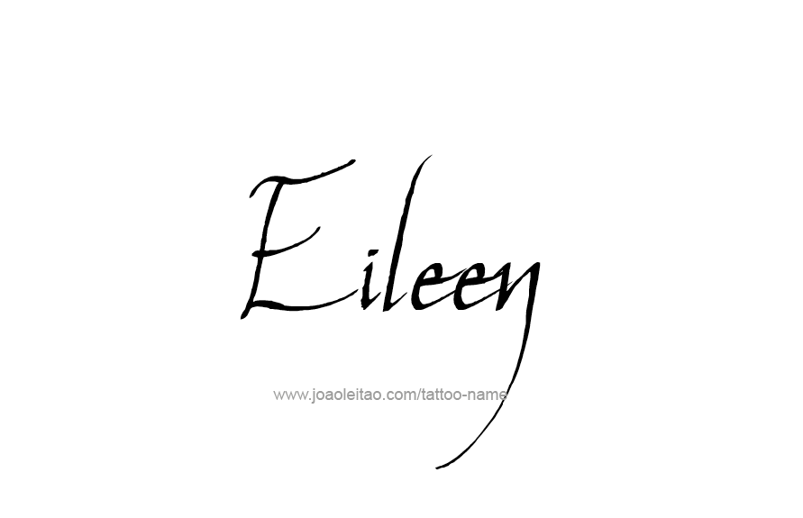 Tattoo Design Name Eileen   