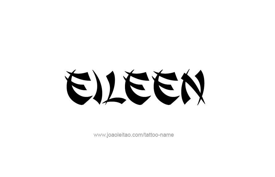 Tattoo Design Name Eileen   