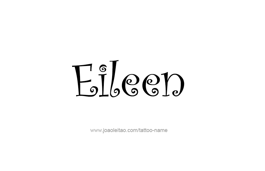 Tattoo Design Name Eileen   