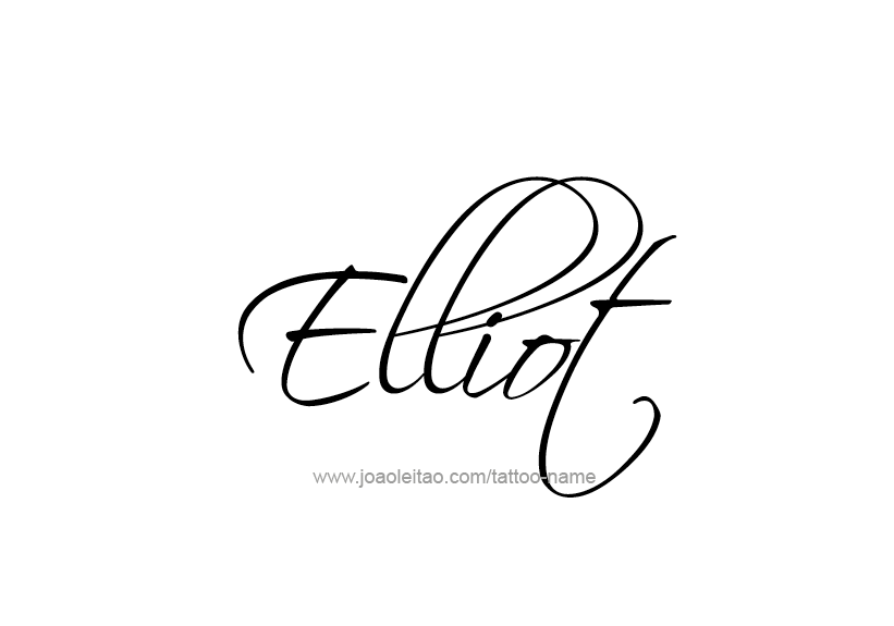 Tattoo Design Name Elliot   