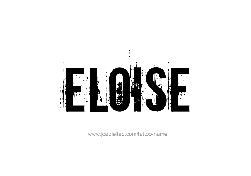 Tattoo Design Name Eloise   