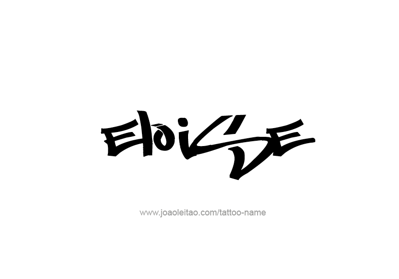 Tattoo Design Name Eloise   