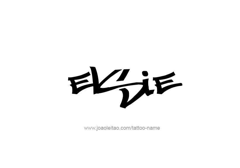 Tattoo Design Name Elsie   