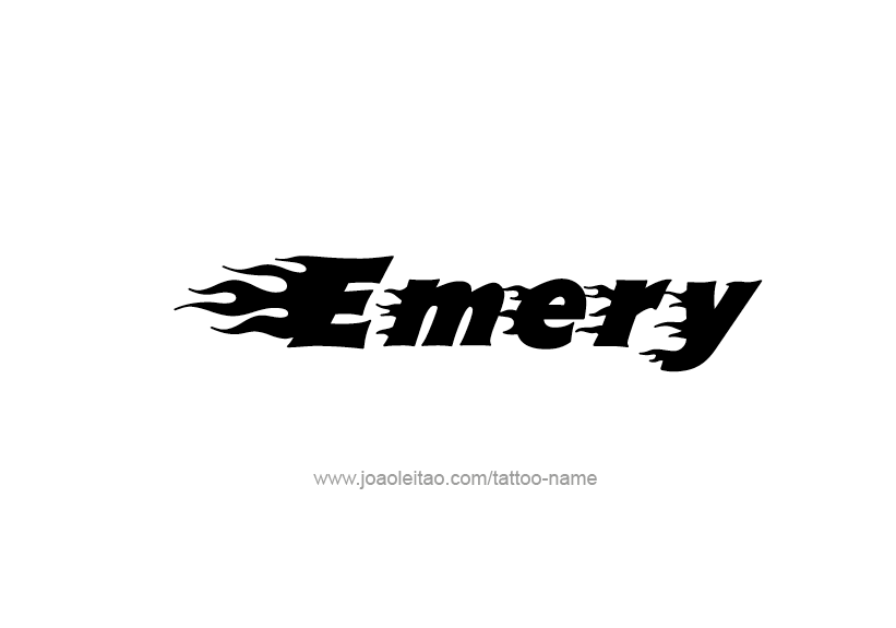 Tattoo Design Name Emery   