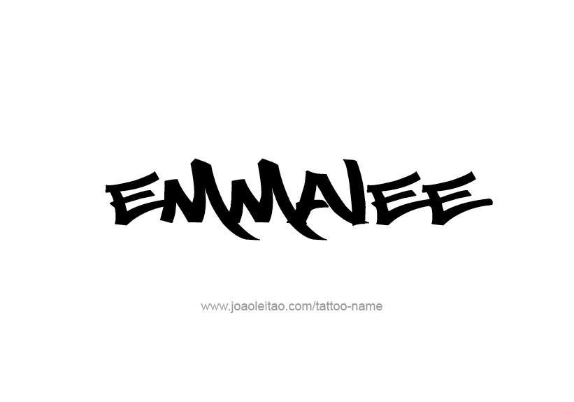 Tattoo Design Name Emmalee   