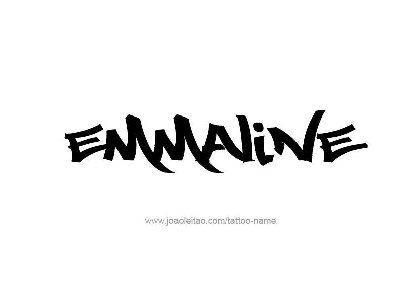 Tattoo Design Name Emmaline   