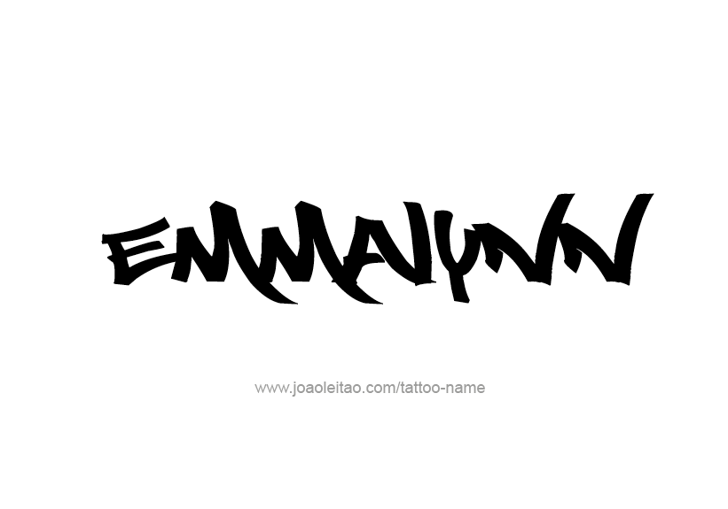 Tattoo Design Name Emmalynn   