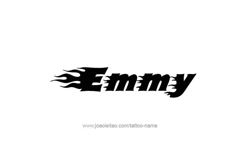 Tattoo Design Name Emmy   