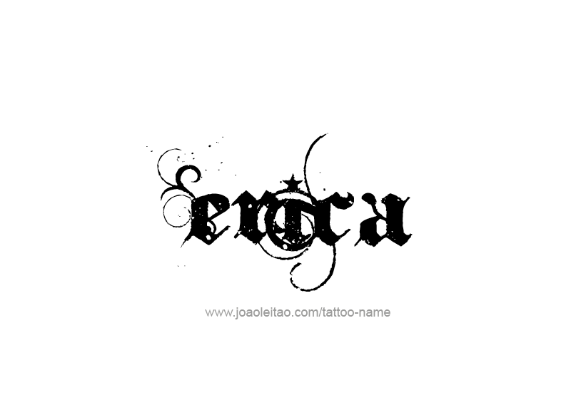 Tattoo Design Name Erica   