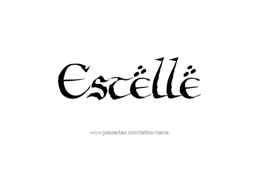 Tattoo Design Name Estelle   