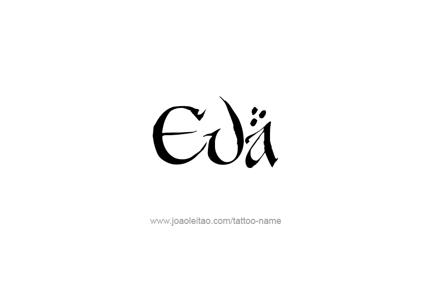 Tattoo Design Name Eva   