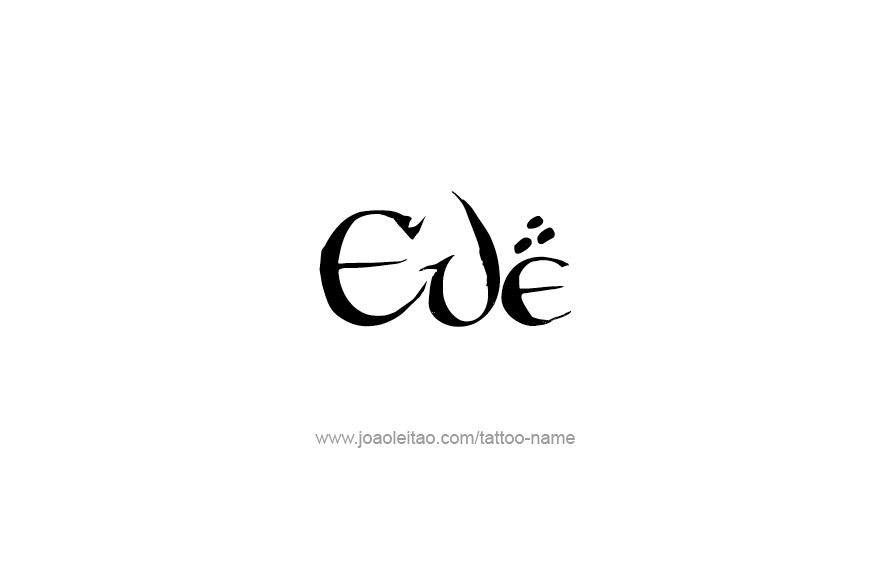 Tattoo Design Name Eve   