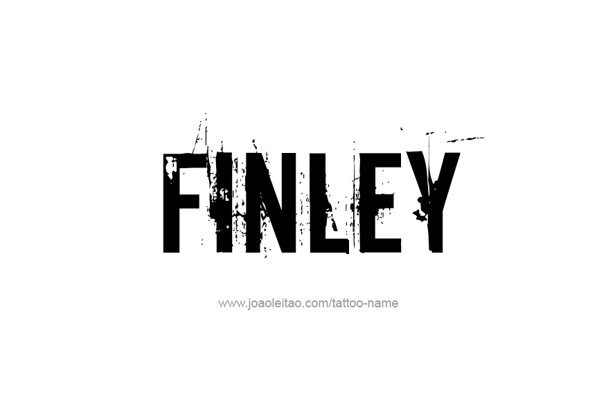 Tattoo Design Name Finley   