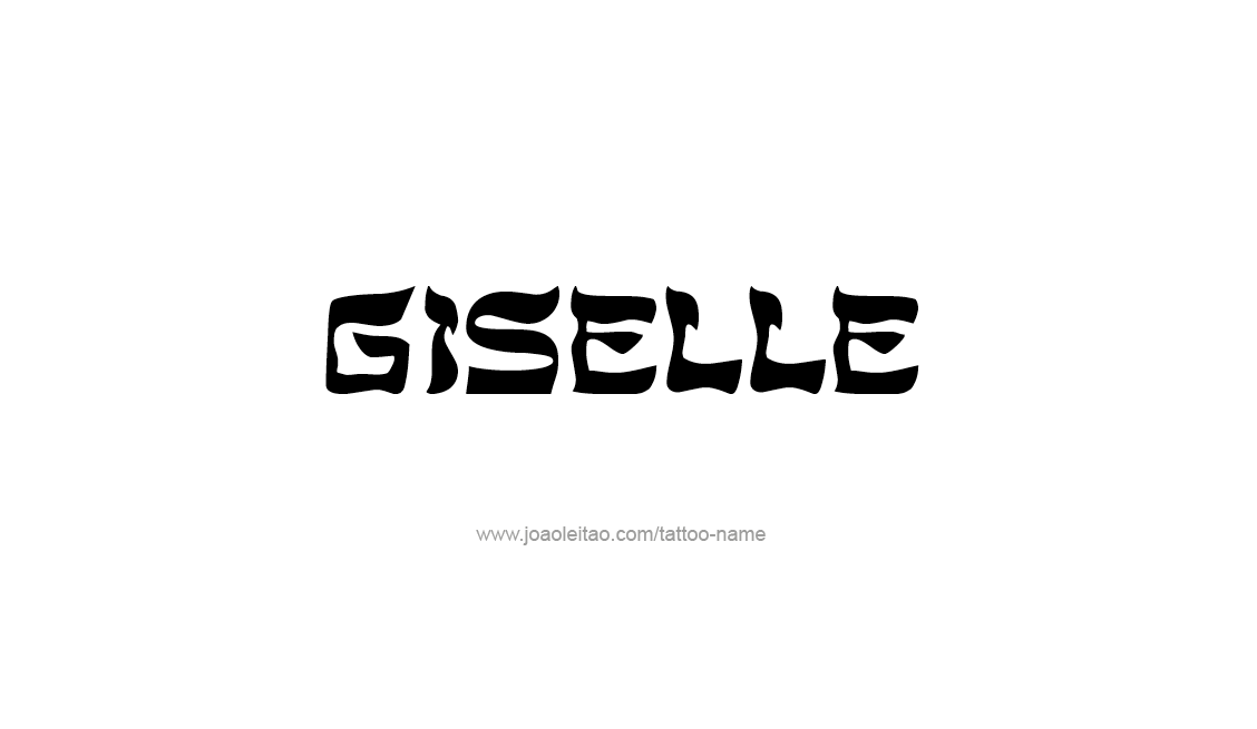 Tattoo Design Name Giselle   