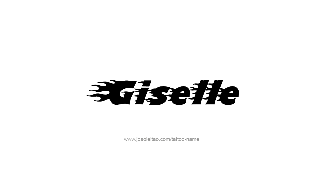 Tattoo Design Name Giselle   