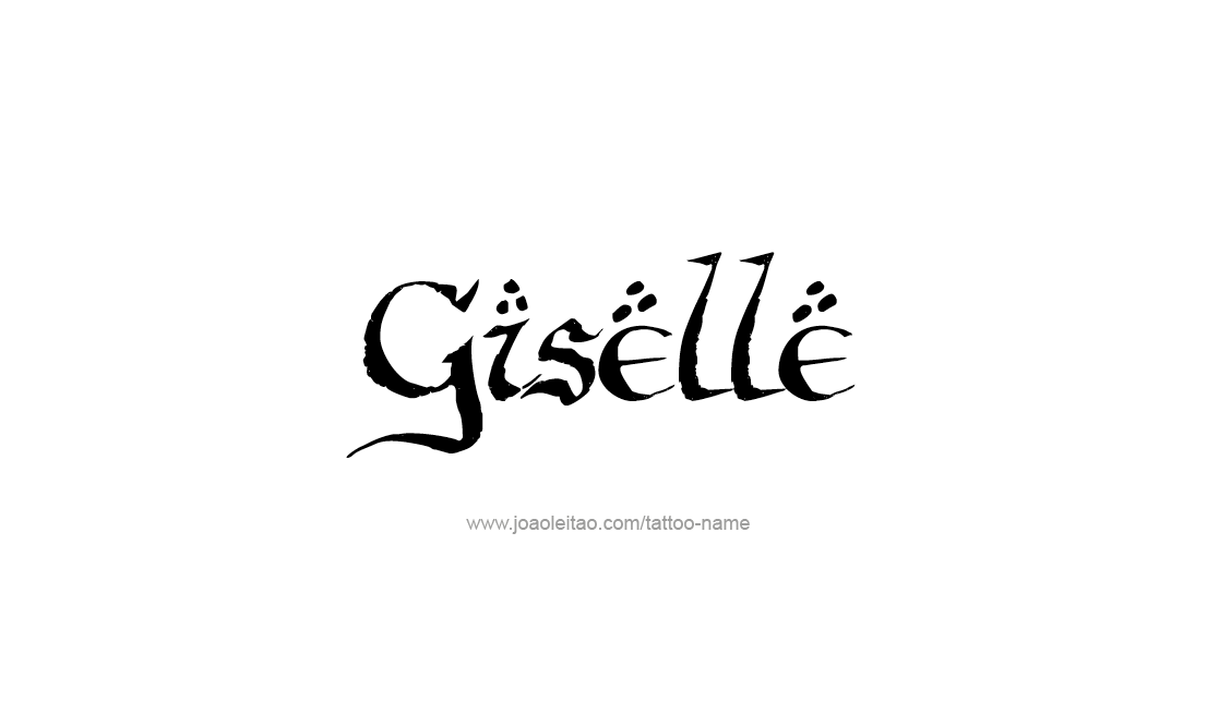 Tattoo Design Name Giselle   