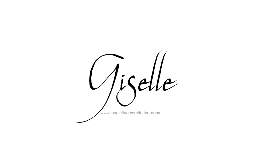 Tattoo Design Name Giselle   