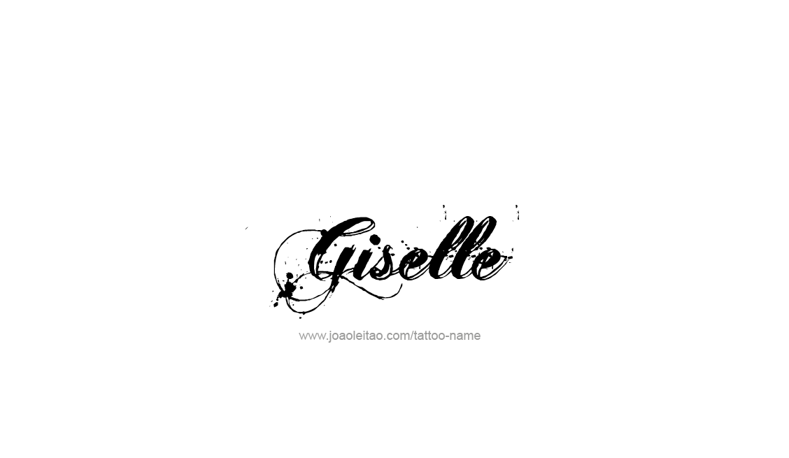 Tattoo Design Name Giselle   