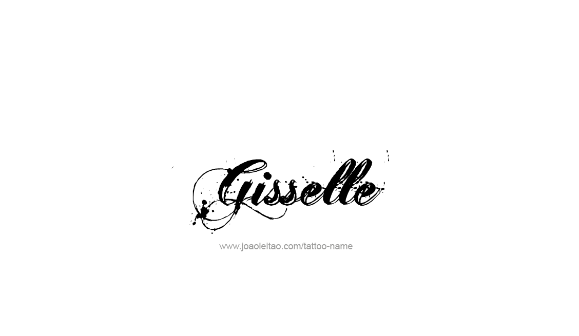 Tattoo Design Name Gisselle   
