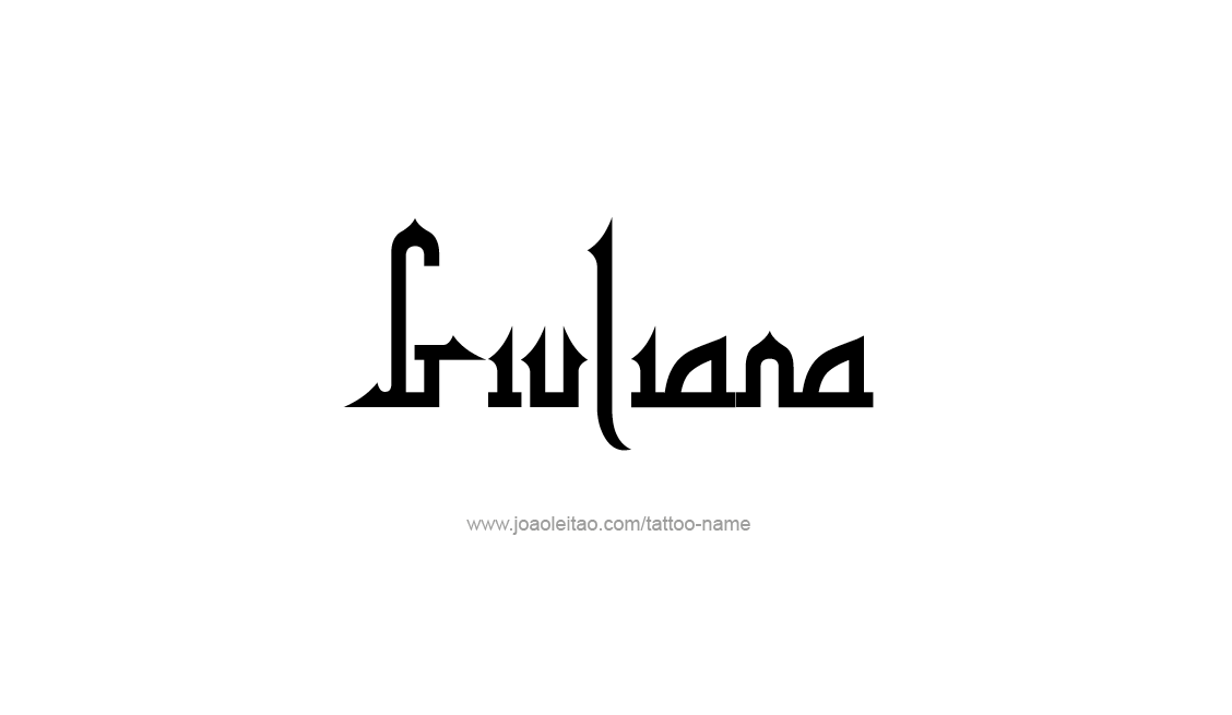 Tattoo Design Name Giuliana   