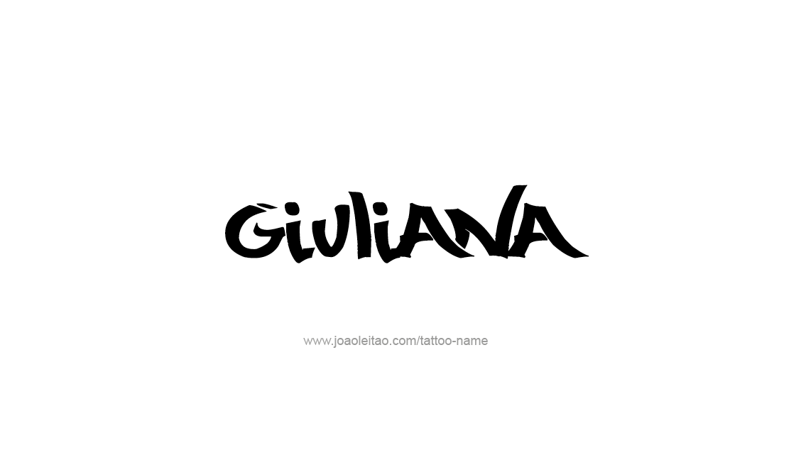 Tattoo Design Name Giuliana   