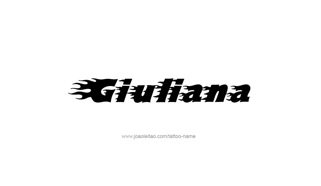 Tattoo Design Name Giuliana   