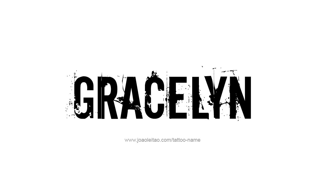 Tattoo Design Name Gracelyn   