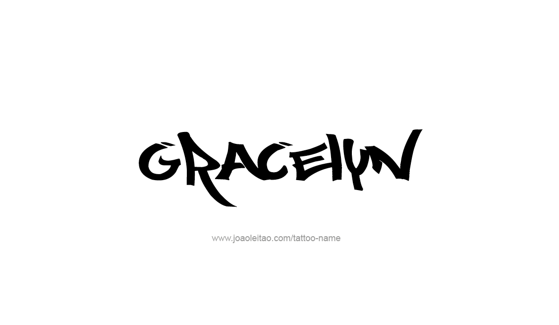 Tattoo Design Name Gracelyn   