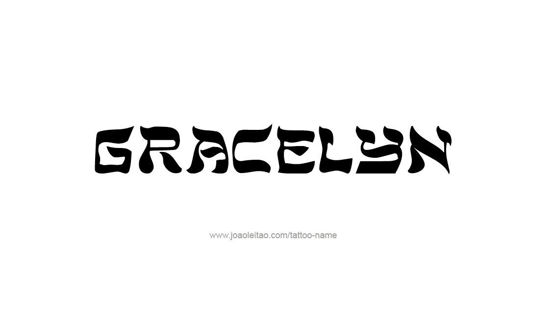 Tattoo Design Name Gracelyn   