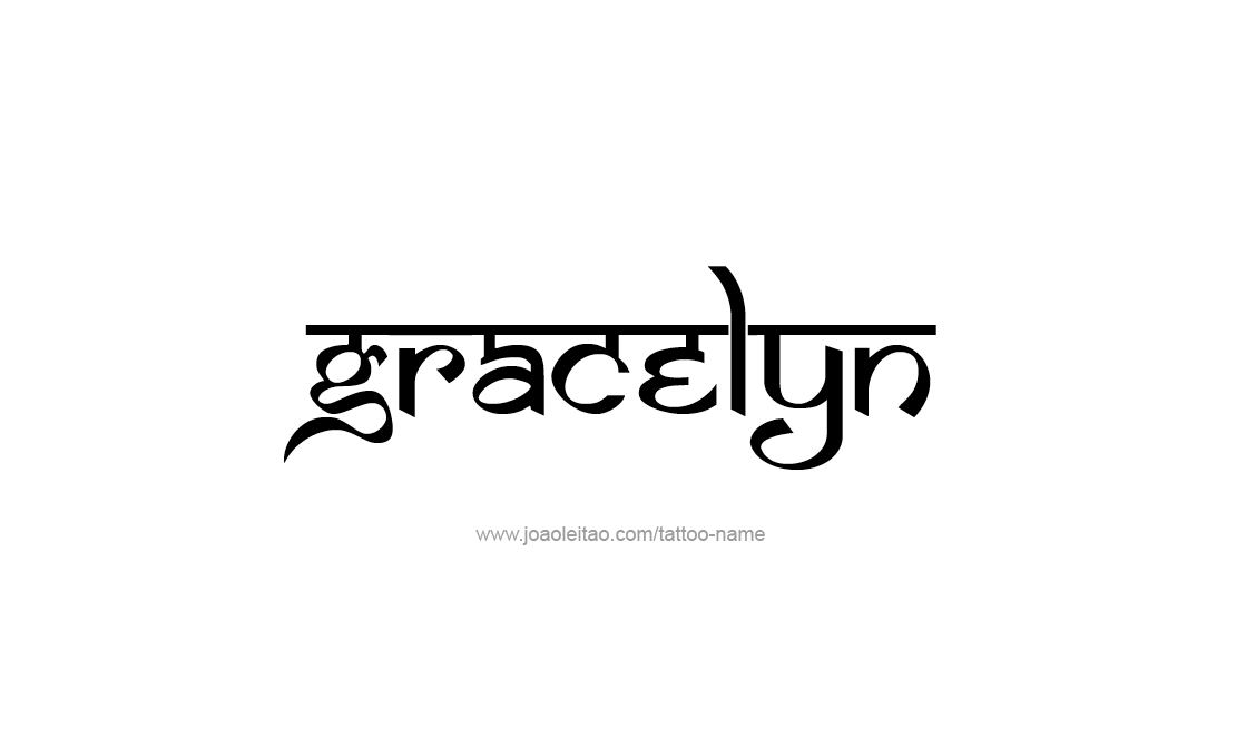 Tattoo Design Name Gracelyn   