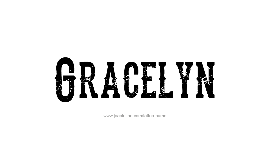 Tattoo Design Name Gracelyn   