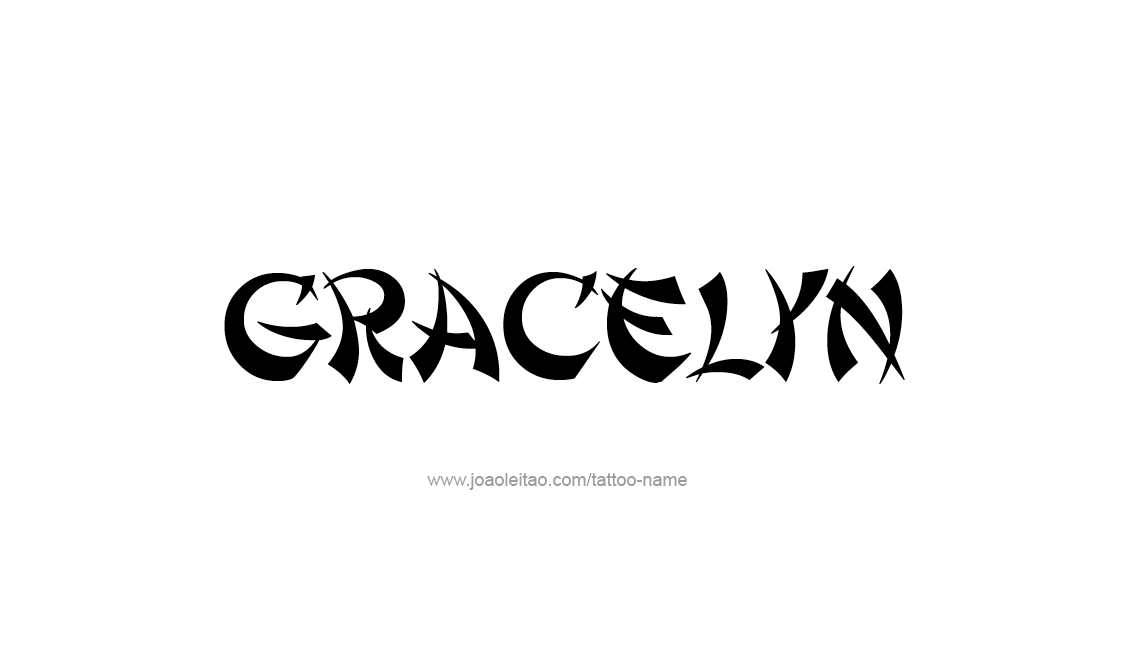 Tattoo Design Name Gracelyn   