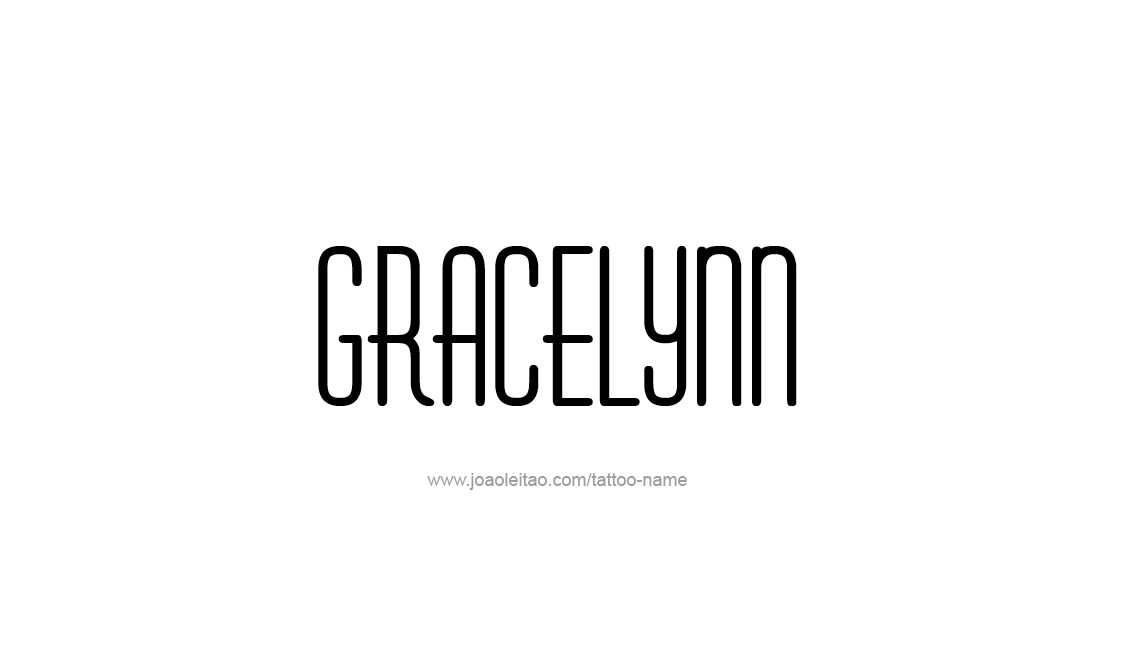 Tattoo Design Name Gracelynn   