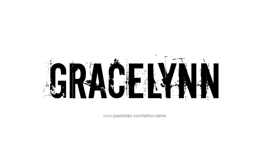 Tattoo Design Name Gracelynn   