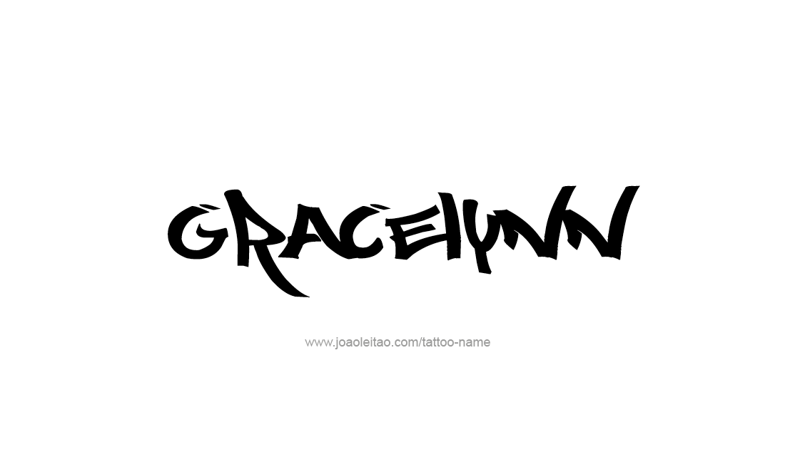 Tattoo Design Name Gracelynn   