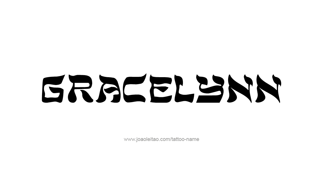 Tattoo Design Name Gracelynn   